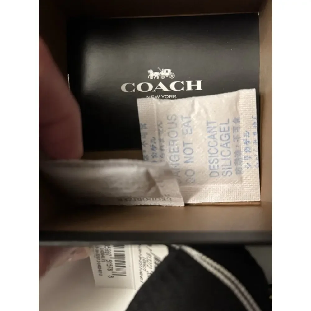 Coach Cadie Women's Rose Gold Bracelet Quartz Wristwatch Water-Resistant with B…